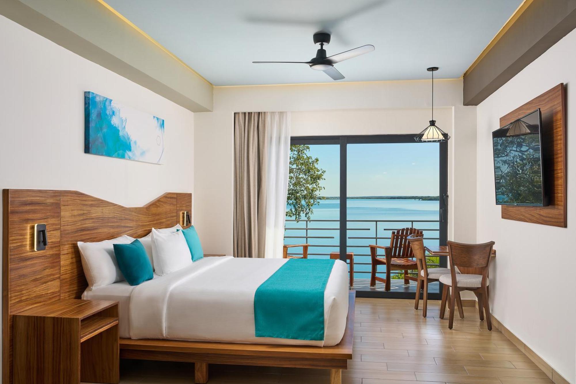 Cristalino Lagoon Front Hotel, Restaurant & Spa Bacalar Extérieur photo