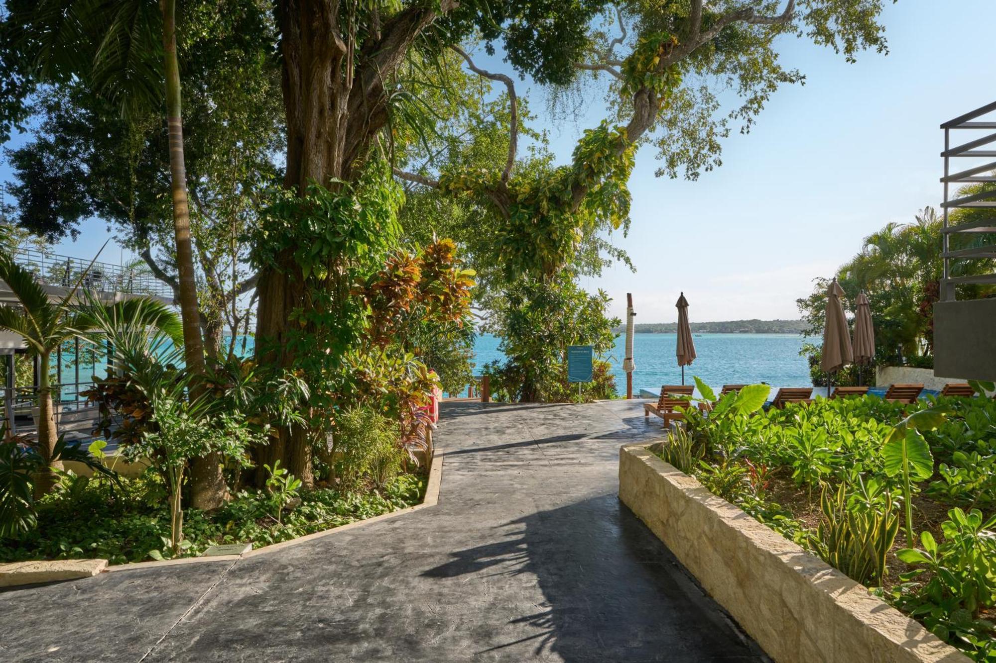 Cristalino Lagoon Front Hotel, Restaurant & Spa Bacalar Extérieur photo